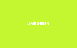 LIME GREEN